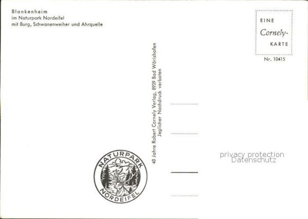 Blankenheim Ahr mit Burg Schwanenweiher und Ahrquelle – Bild 2