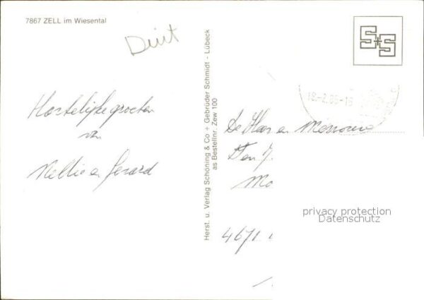 Zell Wiesental Ortspartie – Bild 2