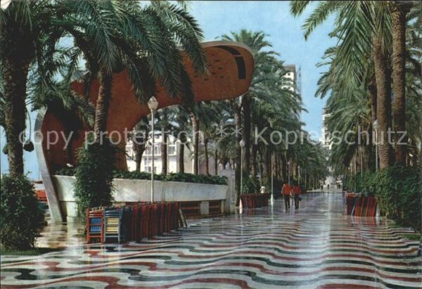 Alicante Explanada de Espania