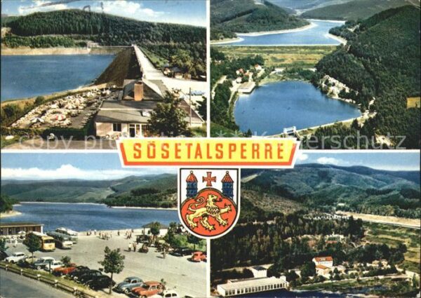Herzberg Harz Fliegeraufnahme Sösetalsperre