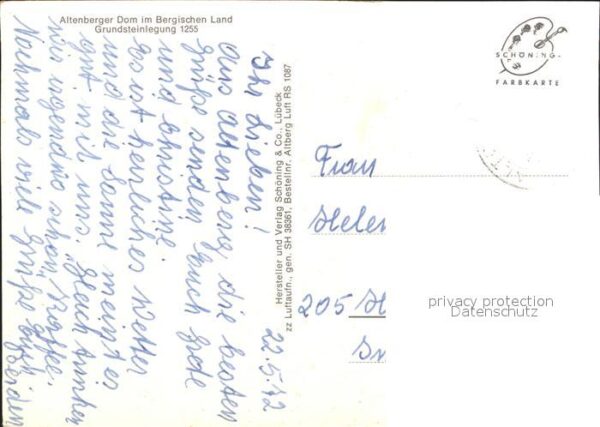 Altenberg Rheinland Altenberger Dom Fliegeraufnahme – Bild 2