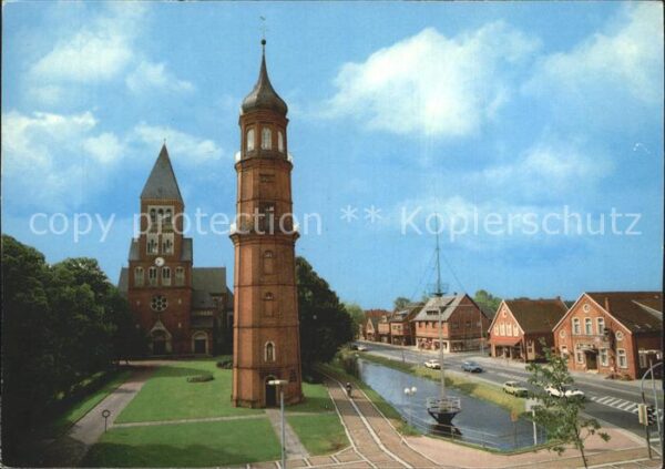 Papenburg Ems St. Michael und Alter Turm