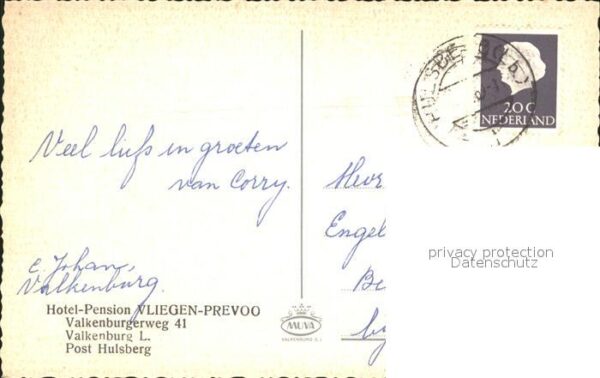 Valkenburg Suedholland Hotel Pension Vliegen-Prevoo – Bild 2