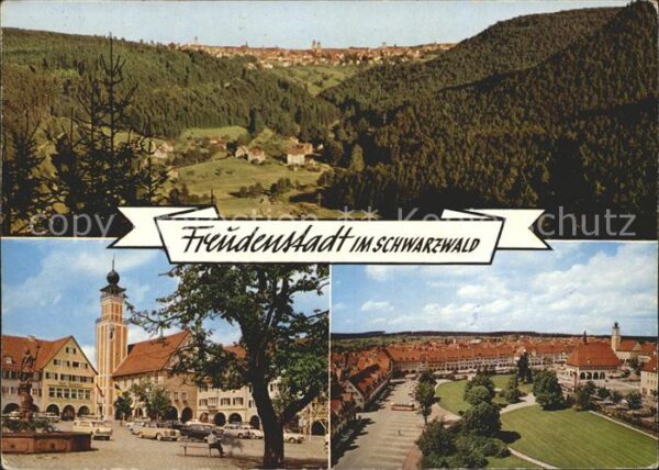 Freudenstadt Marktplatz Rathaus