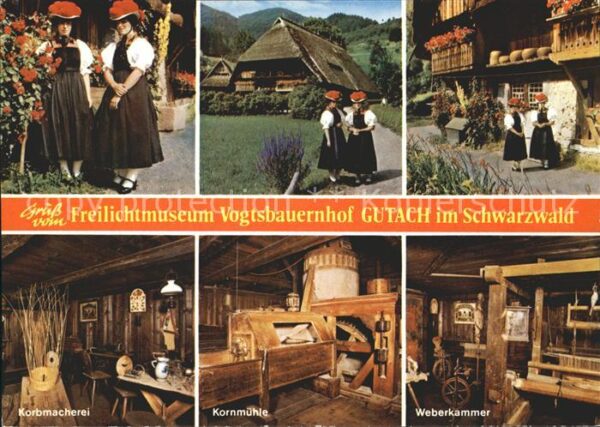 Gutach Breisgau Freilichtmuseum Vogtsbauernhof Kornmühl