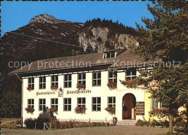 Stanzach Tirol Kunstgewerbe Geschwister Scheiber Lecht