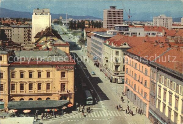 Ljubljana Strassenpartie