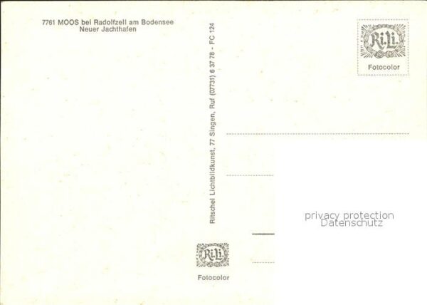 Radolfzell Bodensee Moos Jachthafen – Bild 2