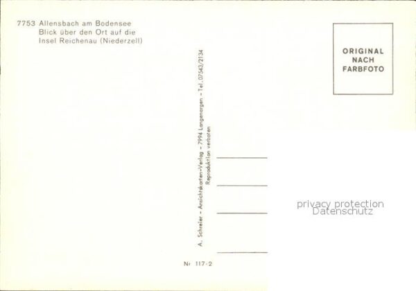 Allensbach Bodensee mit Insel Reichenau – Bild 2