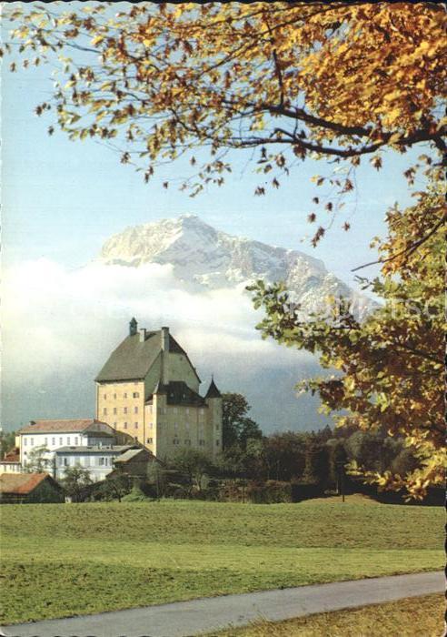 Salzburg Oesterreich Schloß Goldenstein