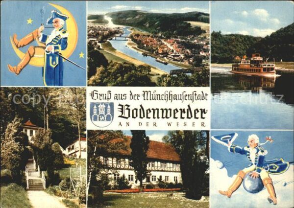 Bodenwerder Weserpartie Baron Münchhausen