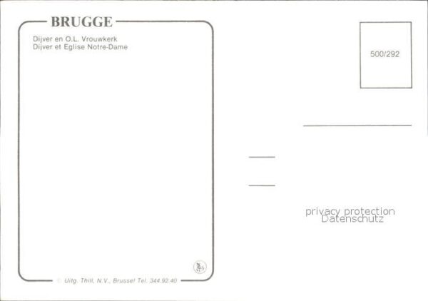 Brugge Eglise Notre Damme Dijver – Bild 2