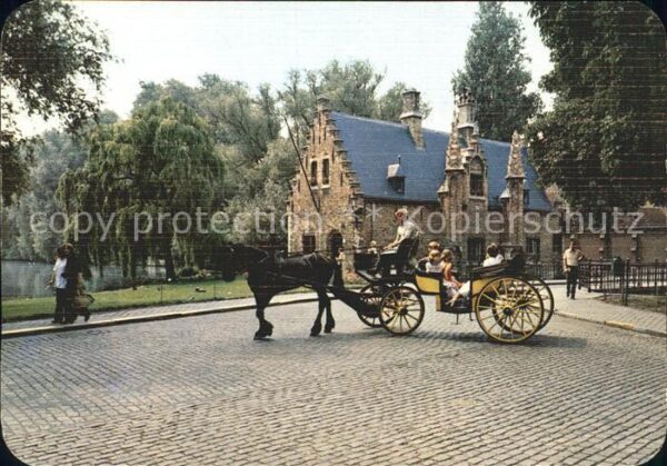 Brugge La Maison Eclusiere Pferdekutsche