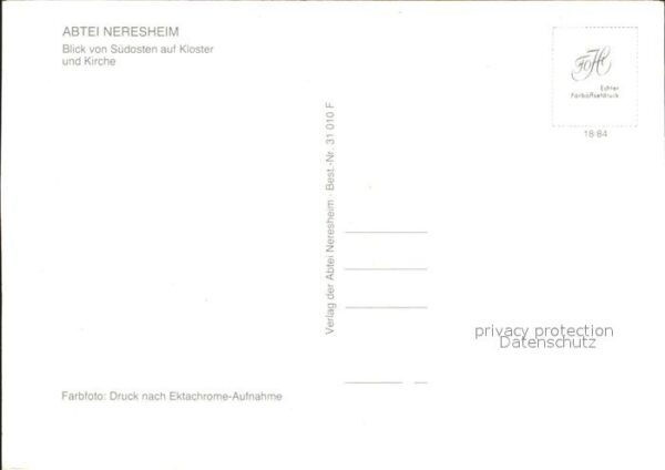 Neresheim Abtei Kloster und Kirche – Bild 2