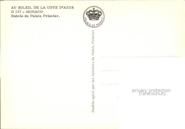 Monaco Palais Princier – Bild 2
