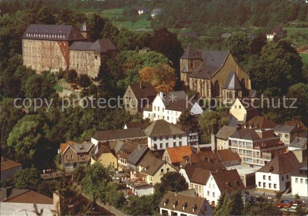 Schleiden Eifel Fliegeraufnahme
