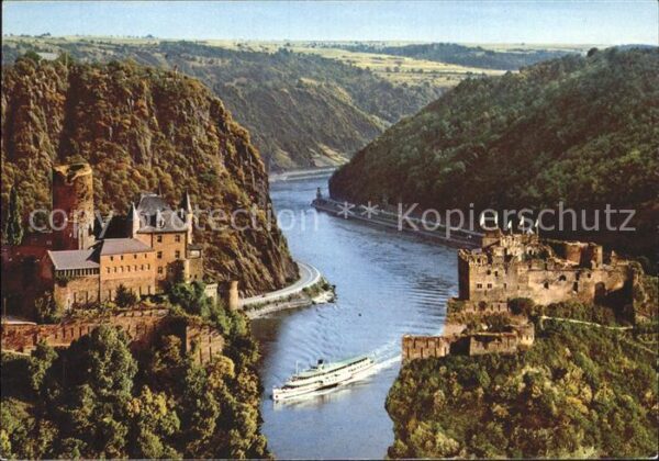 Loreley Lorelei Fliegeraufnahme