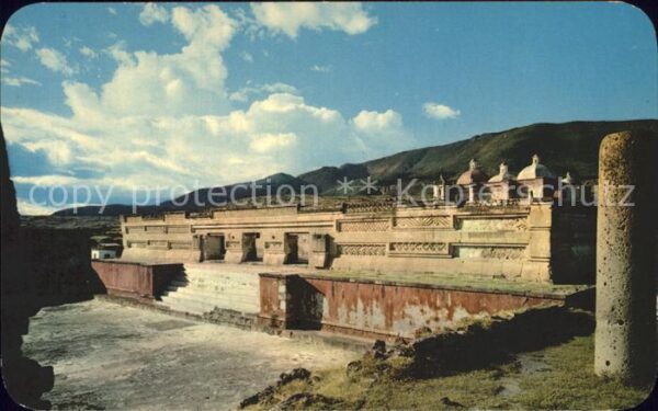 Mitla Ruins of a Zapotecan Temple at Mitla