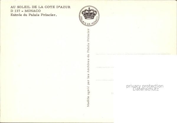 Monaco Palais Princier – Bild 2