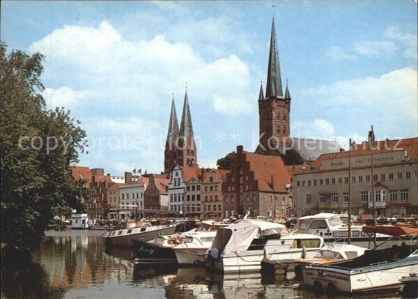 Luebeck St. Petri und St. Marien