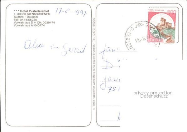 Kiens Suedtirol Hotel Pustertalerhof – Bild 2