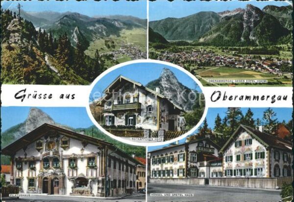 Oberammergau Hänsel und Grethel Haus Pilatushaus Kof
