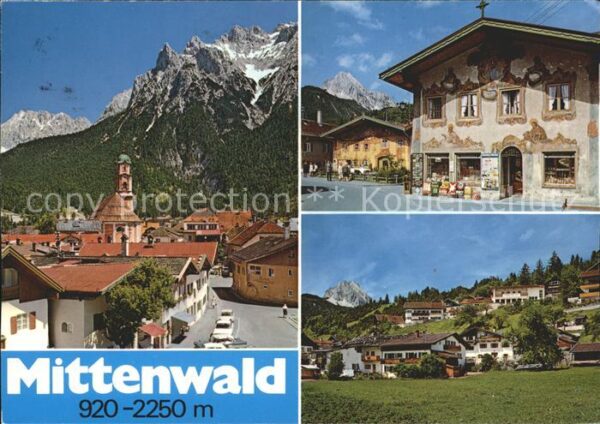 Mittenwald Bayern Im Gries