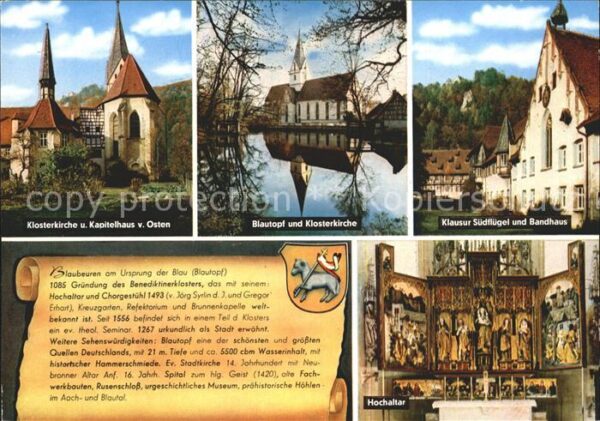 Blaubeuren Klosterkirche Blautopf Bandhaus