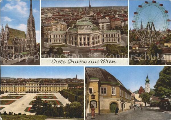 Wien Stephansdom Prater Schloß-Schönbrunn Gr
