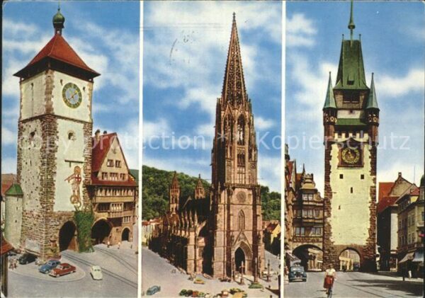 Freiburg Breisgau Münster und Tore