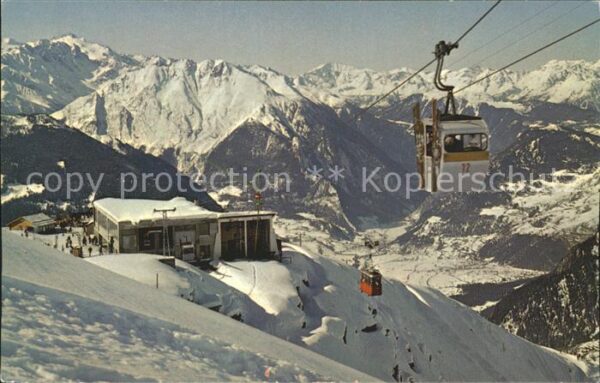 Seilbahn Teleferique des Attelas Station des Rui