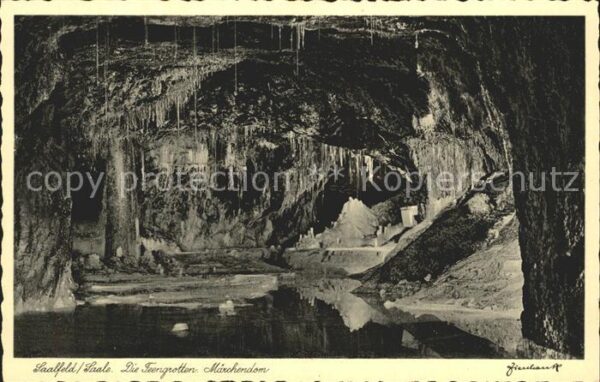 Hoehlen Caves Grottes Saalfeld Saale Feengrotten Märchendom