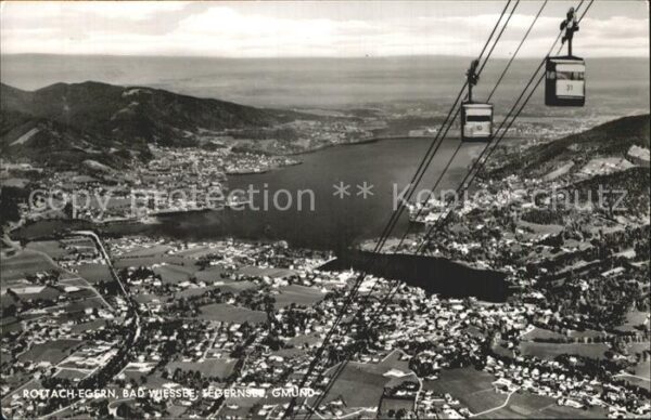 Seilbahn Rottach-Egern Bad Wiessee Tegernsee Gmu