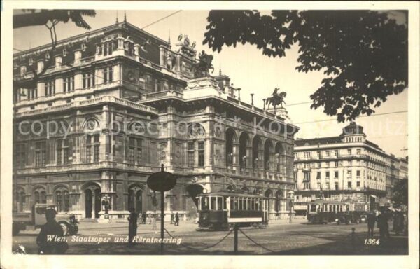 Strassenbahn Wien Staatsoper Kärntnerring