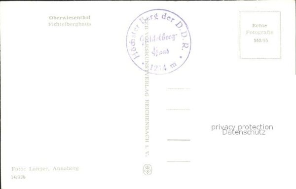 Oberwiesenthal Erzgebirge Fichtelberghaus – Bild 2