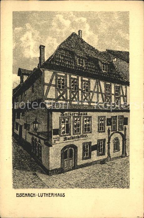 Luther Martin Eisenach Lutherhaus