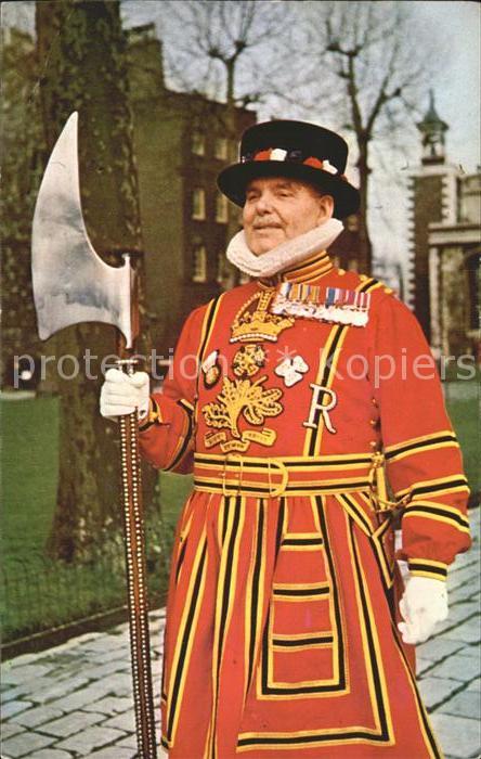 Leibgarde Wache Yeoman Warder Tower of London