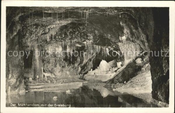 Hoehlen Caves Grottes Feengrotten Saalfeld Märchendom Gralsbu