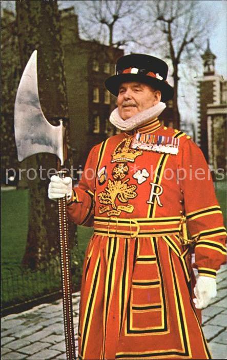 Leibgarde Wache Yeoman Warder Tower of London