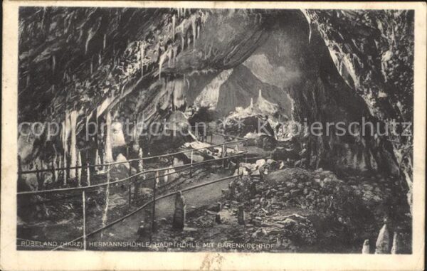 Hoehlen Caves Grottes Rübeland Hermannshöhle Haupthöhle Bären