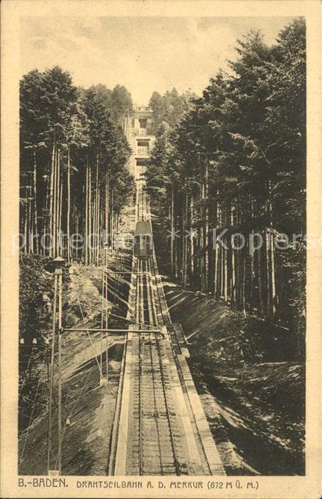 Zahnradbahn Merkur Baden-Baden