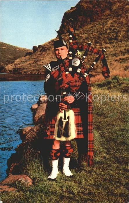 Dudelsack Sergeant Piper King's Own Scottish Bord