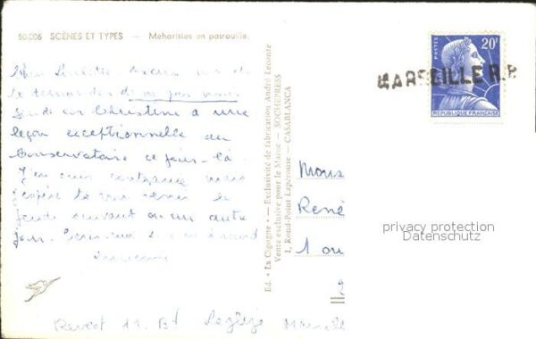 Scenes et Types Nr. 50.006 Meharistes en patrouille – Bild 2