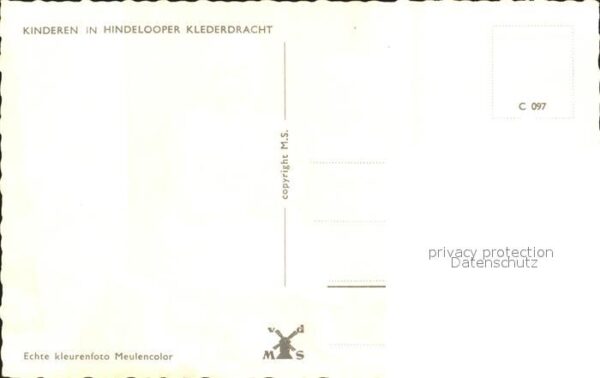 Trachten Holland Kinder Hindeloopen Puppe – Bild 2