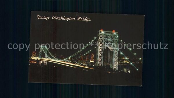 Bruecken Bridges Ponts George Washington Bridge