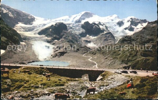 Gletscher Sustenstrasse Steingletscher Gwächtenho