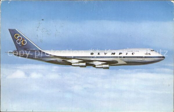 Flugzeuge Zivil Olympic Airways Boeing 747-200 B Jumbo