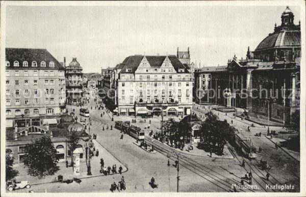 Strassenbahn München Karlsplatz