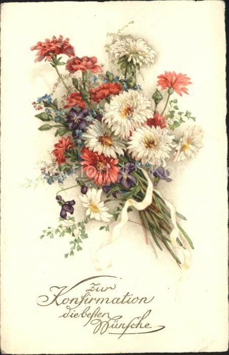 Konfirmation Glückwunsch Blumen