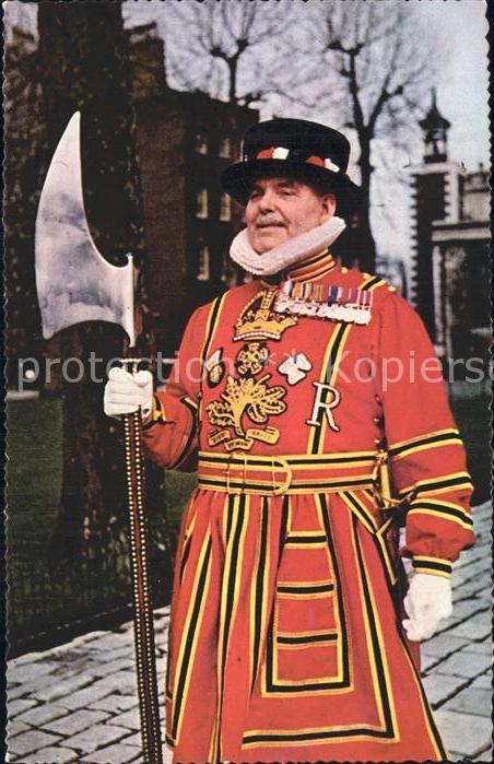 Leibgarde Wache Yeoman Warder Tower of London